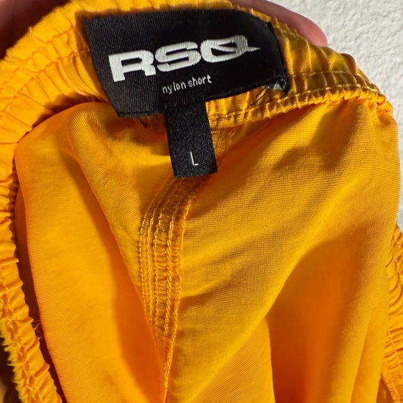 RSQ Bright Yellow Swim Trunks Size Large - Picture 5 of 6